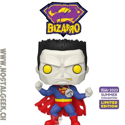 Funko Funko Pop N°474 SDCC 2023 DC Bizarro Superman Exclusive Vinyl Figure