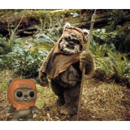Funko Pop N°631 SDCC 2023 Star Wars Wicket With Slingshot Edition Limitée