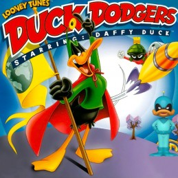 Funko Funko Blockbuster Rewind SDCC 2023 Looney Tunes Duck Dodger Exclusive Vaulted Vinyl Figure