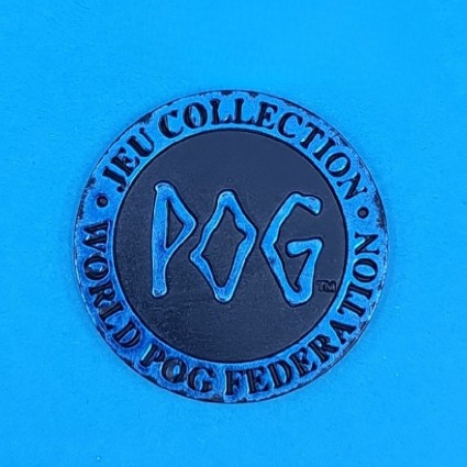 Pog Slammer World Pro Federation (Blue) second hand Pog slammer (Loose)