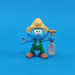 Schleich The Smurfs - Farmer Smurf second hand Figure (Loose)