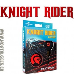 Doctor Collector Knight Rider K.I.T.T. Key Set Replica
