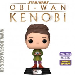 Funko Funko Pop N°659 SDCC 2023 Star Wars: Obi Wan Kenobi Young Leia with Lola Edition Limitée