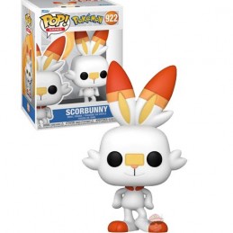 Funko Funko Pop Games N°922 Pokemon Scorbunny Vinyl Figure