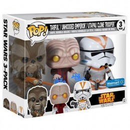 Funko Funko Pop Star Wars Tarfful, Unhooded Emperor,Utapau Clone Edition Limitée