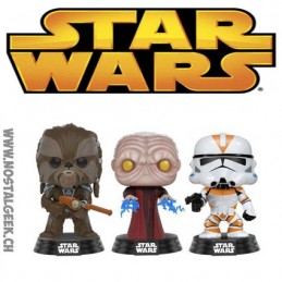 Funko Funko Pop Star Wars Tarfful, Unhooded Emperor,Utapau Clone Edition Limitée