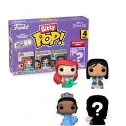 Funko Funko Bitty Pop Disney Princesses (4-Pack) Series 1 (Ariel) Vinyl Figures