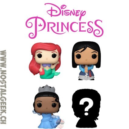Funko Bitty Pop Disney Princesses (4-Pack) Series 1 (Ariel) Vinyl Figures