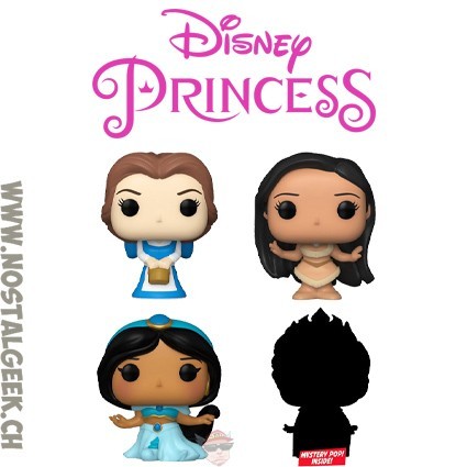 Funko Funko Bitty Pop Disney Princesses (4-Pack) Series 2 (Belle)