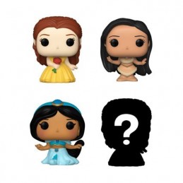 Funko Funko Bitty Pop Disney Princesses (4-Pack) Series 2 (Belle) Vinyl Figures