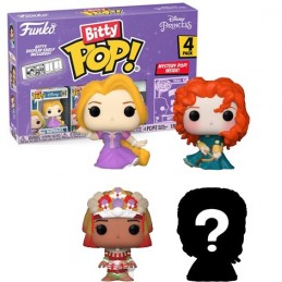 Funko Funko Bitty Pop Disney Princesses (4-Pack) Series 4 (Rapunzel) Vinyl Figures