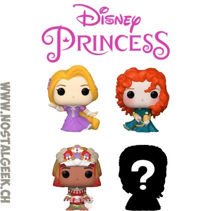 Funko Funko Bitty Pop Disney Princesses (4-Pack) Series 4 (Rapunzel)