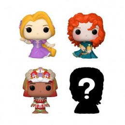 Funko Funko Bitty Pop Disney Princesses (4-Pack) Series 4 (Rapunzel) Vinyl Figures