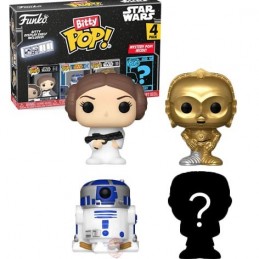 Funko Funko Bitty Pop Star Wars (4-Pack) Series 2 (Leia) Vinyl Figures