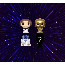 Funko Bitty Pop Star Wars  (4-Pack) Series 2 (Leia)