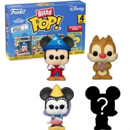 Funko Funko Bitty Pop Disney Classics (4 Pack) Series 3 (sorcerer Mickey)