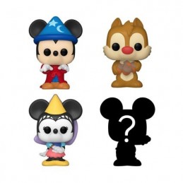 Funko Funko Bitty Pop Disney Classics (4 Pack) Series 3 (sorcerer Mickey) Vinyl Figures