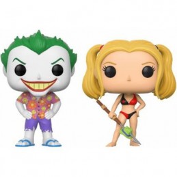 Funko Funko Pop DC Beach Joker et Harley Quinn Edition Limitée