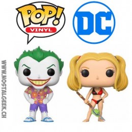 Funko Funko Pop DC Beach Joker et Harley Quinn Edition Limitée