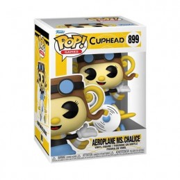 Funko Pop N°899 Games Cuphead Aeroplane Ms. Chalice Vaulted Vinyl Figur