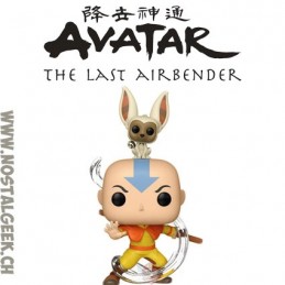 Funko Pop N°534 Avatar the last Airbender Aang With Momo Vinyl Figure