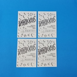 Panini Fantastickers lot de 4 cartes d'occasion (Loose)