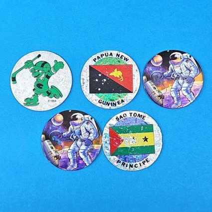 Set of 6 second hand miscellaneous Pog (Loose) 3