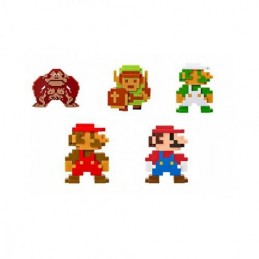 World of Nintendo-Pack de 5 8-Bit Mini Figures 6 cm Wave 2