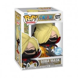 Funko Funko Pop Animation N°1277 One Piece Soba Mask Exclusive Vinyl Figure