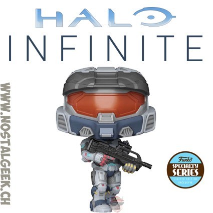 Funko Funko Pop N°24 Halo Infinite Spartan Mark VII w/ BR75 battle rifle Exclusive Vinyl Figure