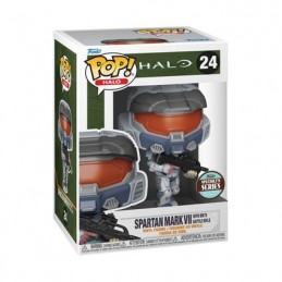 Funko Funko Pop N°24 Halo Infinite Spartan Mark VII w/ BR75 battle rifle Exclusive Vinyl Figure