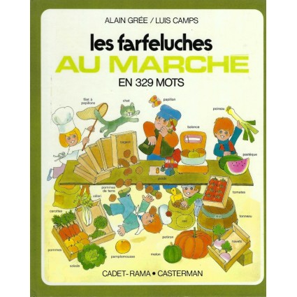 Les Farfeluches au Marché en 329 mots Used book