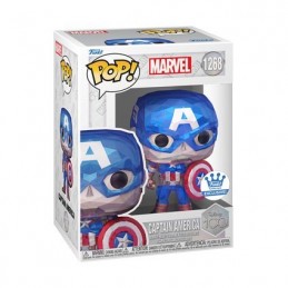 Funko Funko Pop N°1268 Marvel Captain America (Facet) Vaulted Exclusive Vinyl Figure