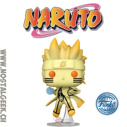 Funko Funko Pop! Animation N°1465 Naruto Shippuden Naruto Uzumaki (Kurama Link Mode) Edition Limitée