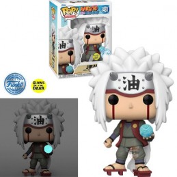 Funko Funko Pop N°1481 Manga Naruto Shippuden Jiraiya (Rasengan) GITD Exclusive  Vinyl Figure