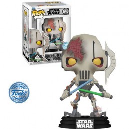 Funko Funko Pop N°646 Star Wars General Grievous with Battle Damage Edition Limitée