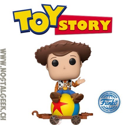 Funko Funko Pop N°22 Disney Toy Story Woody On Luxo Ball Exclusive Vinyl Figure