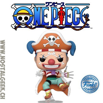 Funko Funko Pop N°1276 One Piece Buggy The Clown Exclusive Vinyl Figure