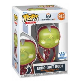 Funko Funko Pop Games N°913 Overwatch 2 Echo (Hot Rod) Edition Limitée