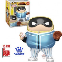 Funko Funko Pop 15 cm N°1332 My Hero Academia Fatgum Baseball (Metallic) Exclusive Vinyl Figure