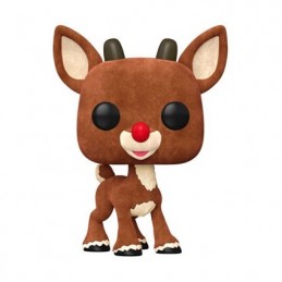 Funko Funko Pop N°1260 Rudolph The Red-Nosed Reindeer Flocked Edition Limitée