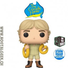 Funko Funko Pop N°950 Crocodile Hunter Steve Irwin Vaulted Edition Limitée