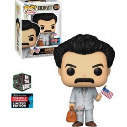 Funko Funko Pop N°1269 Fall Convention 2022 Borat Vaulted Exclusive Vinyl Figure