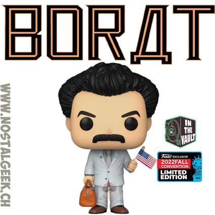 Funko Funko Pop N°1269 Fall Convention 2022 Borat Vaulted Exclusive Vinyl Figure