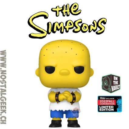 Funko Funko Pop N°1282 Fall Convention 2022 The Simpsons Kearney Zzyzwicz Vaulted Exclusive Vinyl Figure