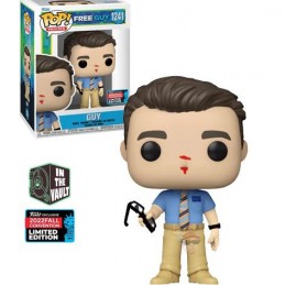 Funko Funko Pop N°1241 Fall Convention 2022 Free Guy-Guy Vaulted Edition Limitée