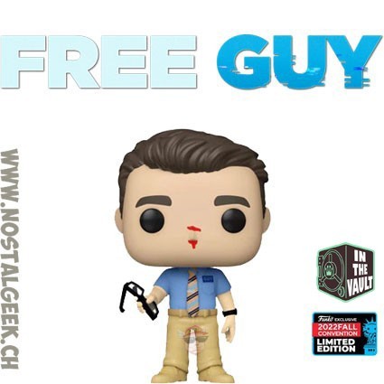 Funko Funko Pop N°1241 Fall Convention 2022 Free Guy-Guy Vaulted Exclusive Vinyl Figure