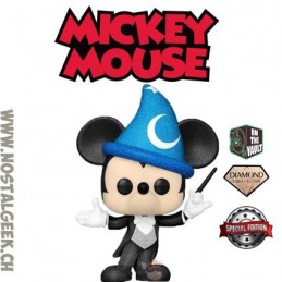 Funko Funko Pop N°1167 Disney Philharmagic Mickey Mouse (Diamond) Vaulted Edition Limitée