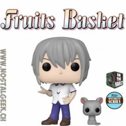 Funko Pop Fruits Basket Yuki with rat Exclusive Vinyl Figure