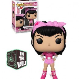 Funko Pop N°167 DC Bombshells Wonder Woman (Breast Cancer Awareness) Vaulted Vinyl Figur